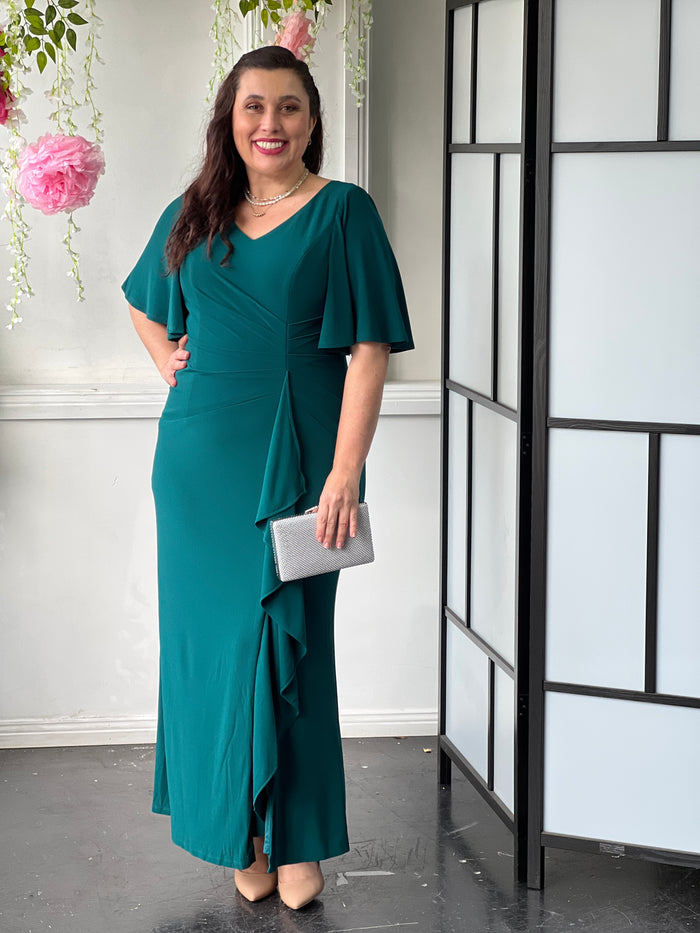 Alice Emerald Evening Dress