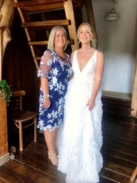 Lavinia Navy Evening Dress