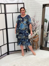 Clyde Forest Silk Dress