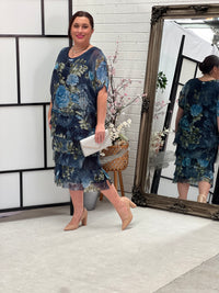 Clyde Forest Silk Dress