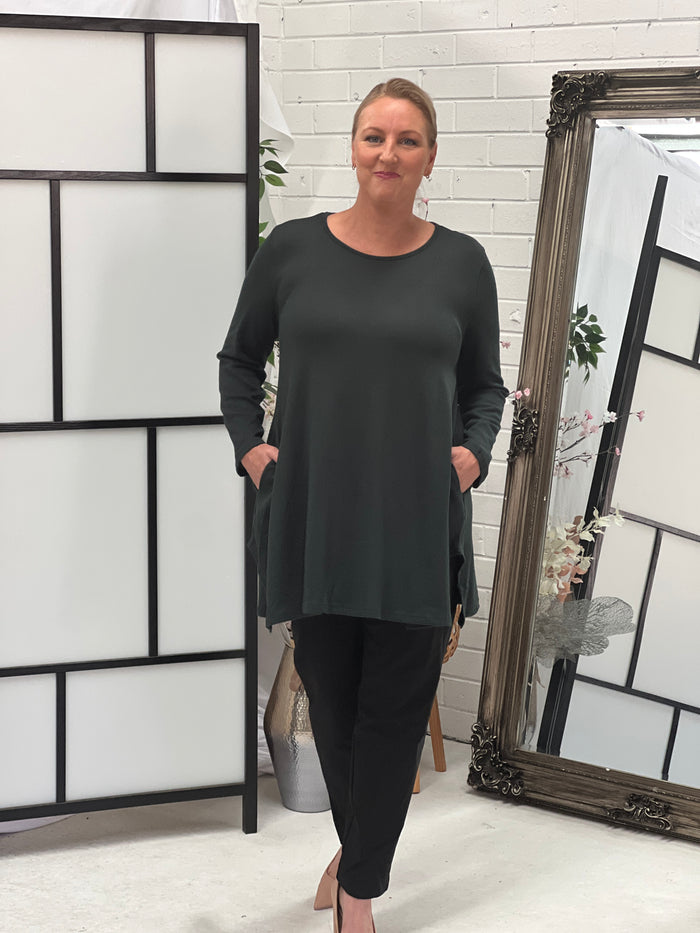 Dyna Forest Soft Knit Tunic