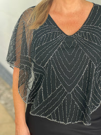Florence Black Gatsby Dress