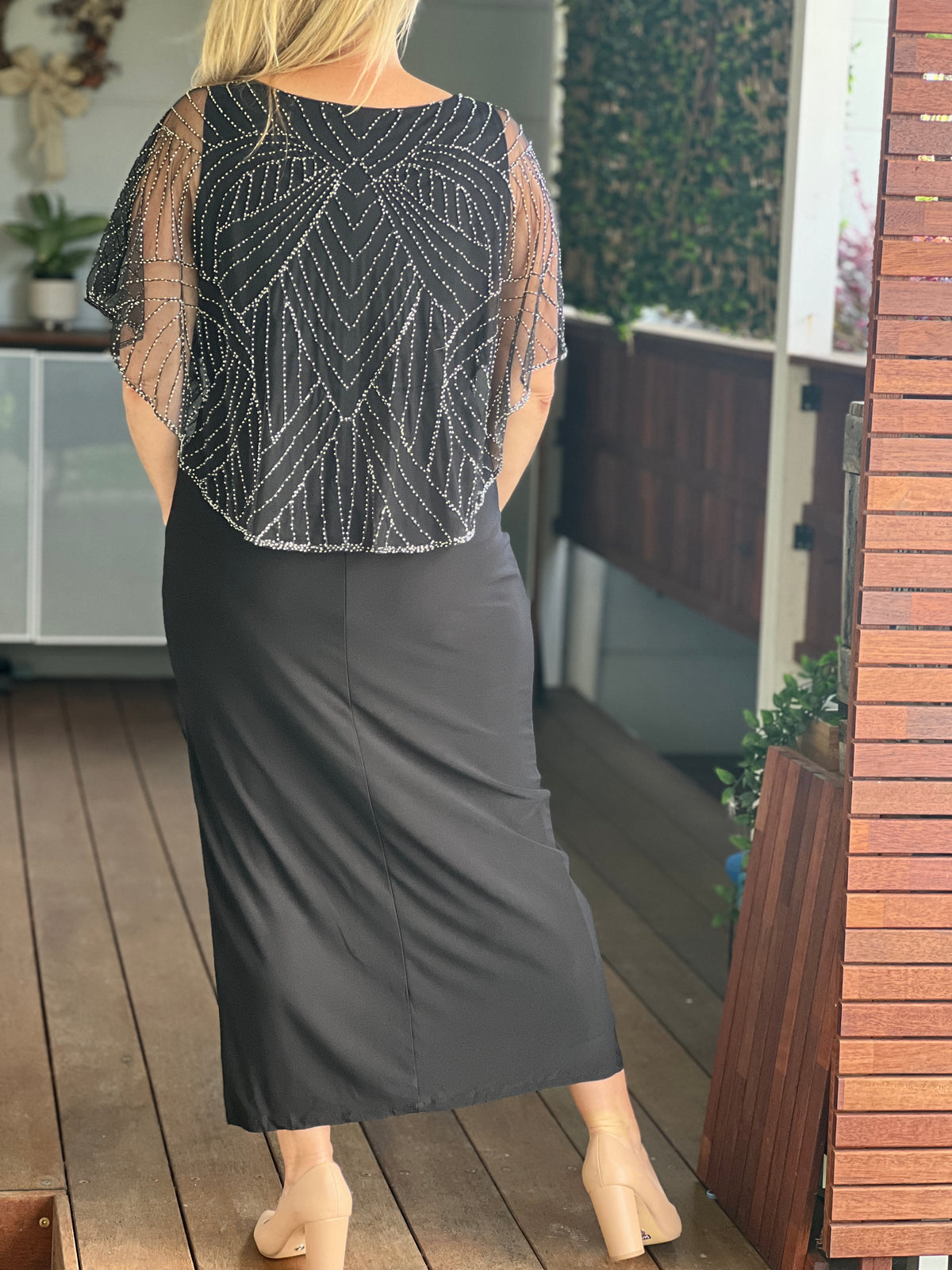 Florence Black Gatsby Dress