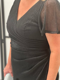 Gemma Black Shimmer Gown