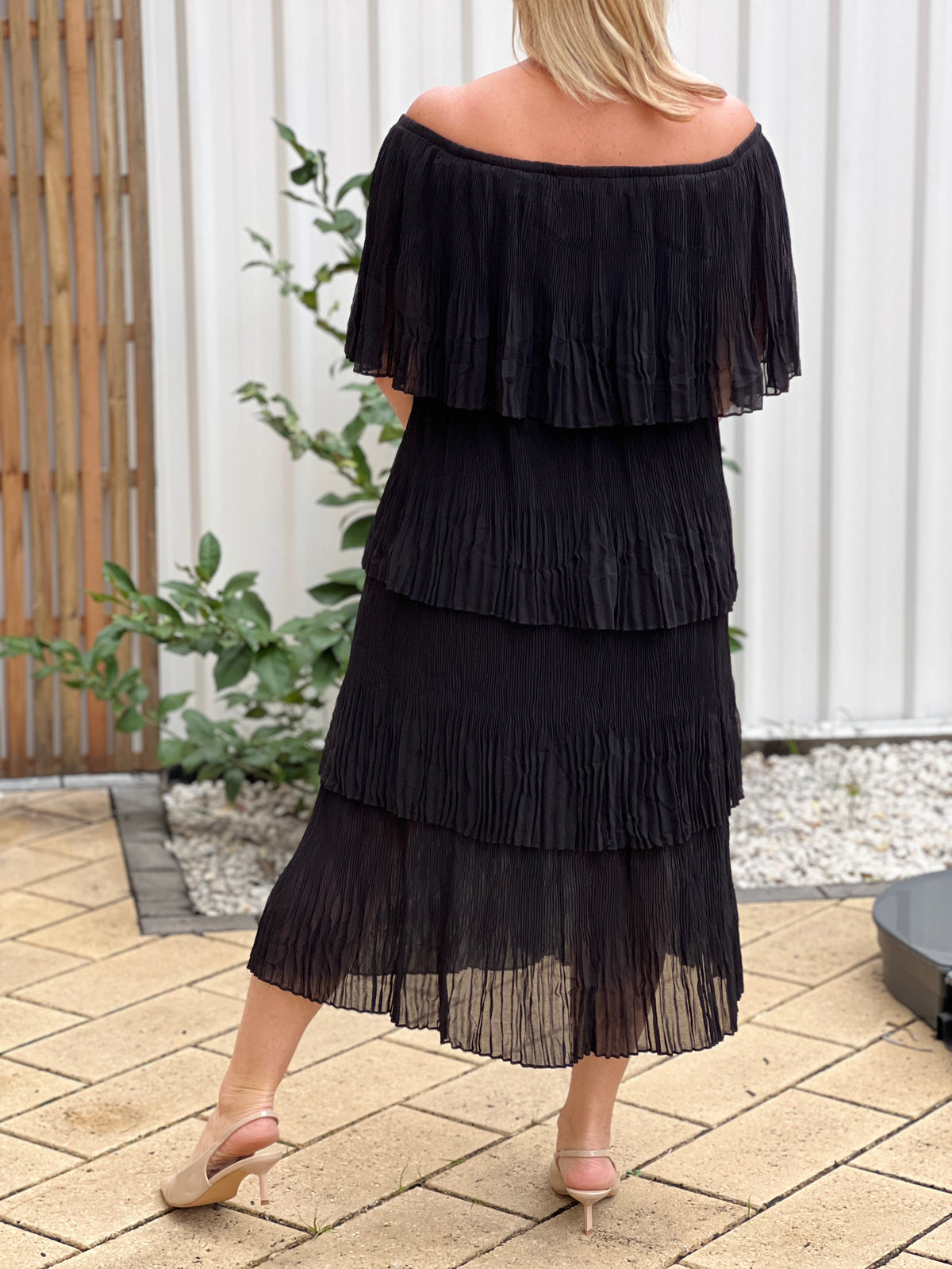 Genoa Black Evening Dress