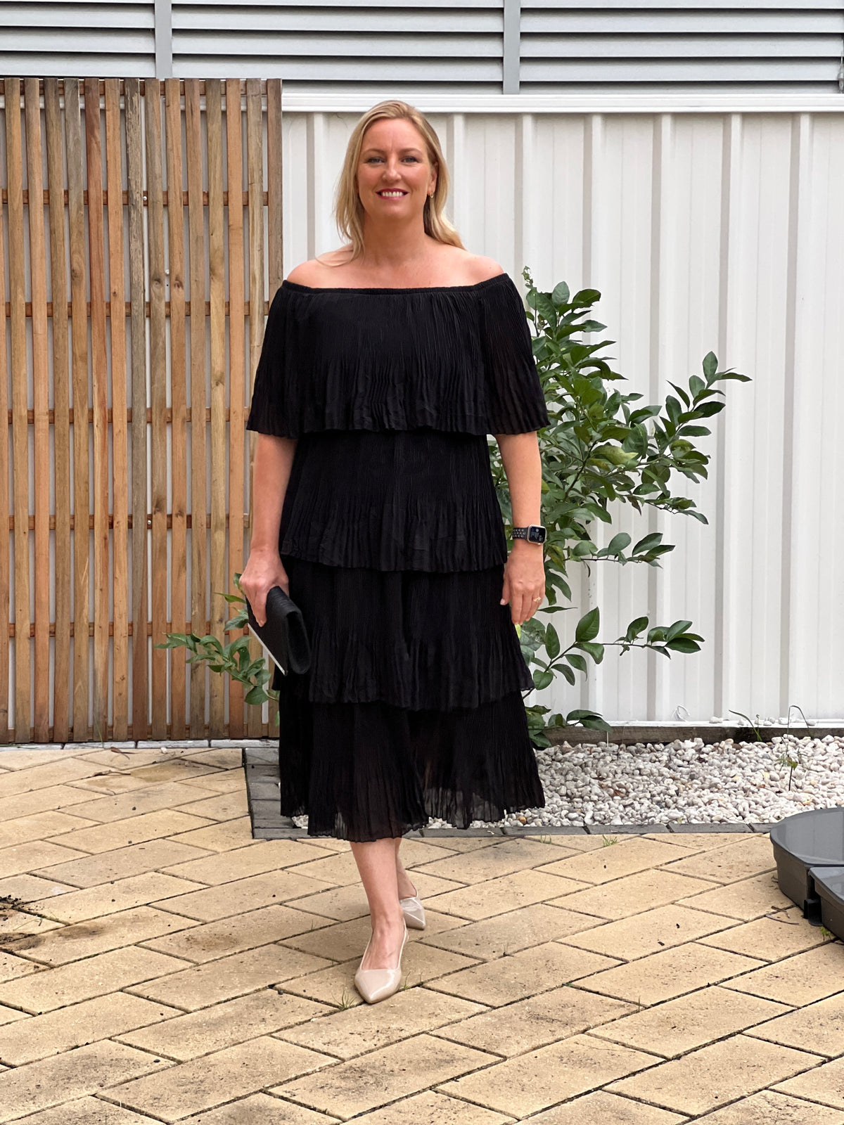 Genoa Black Evening Dress