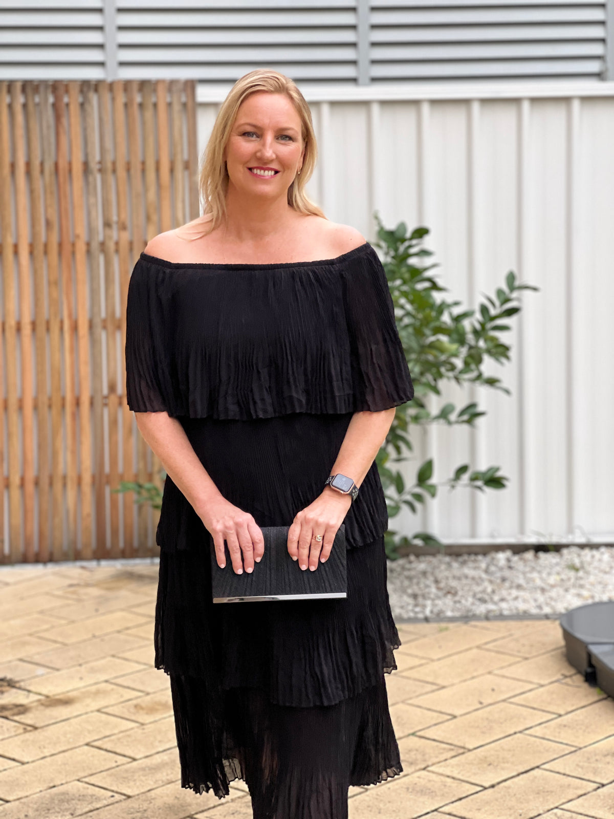 Genoa Black Evening Dress