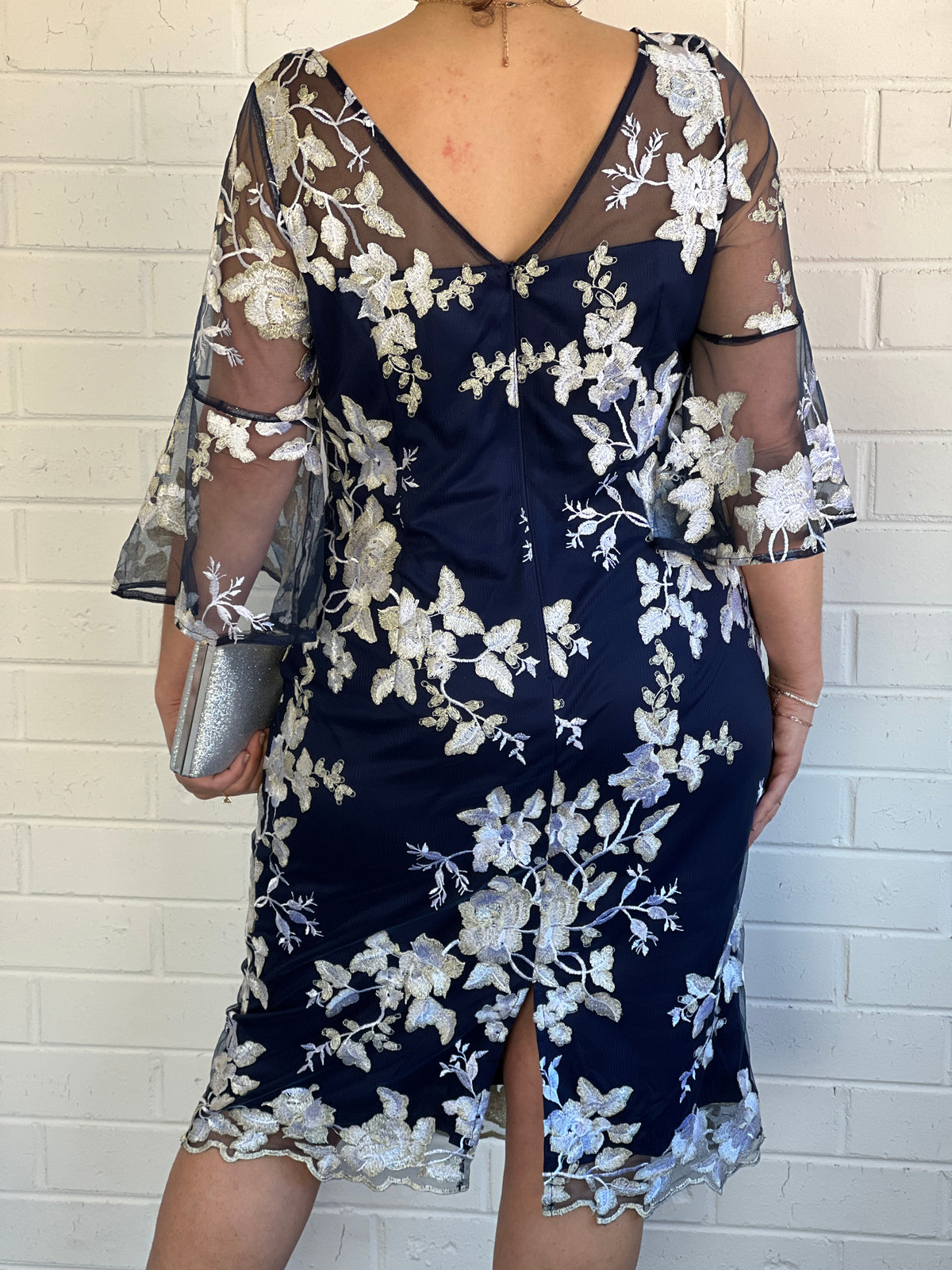 Lavinia Navy Evening Dress