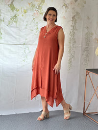 Orlando Rust Layering Dress