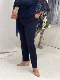 Juno Navy Jersey Pants