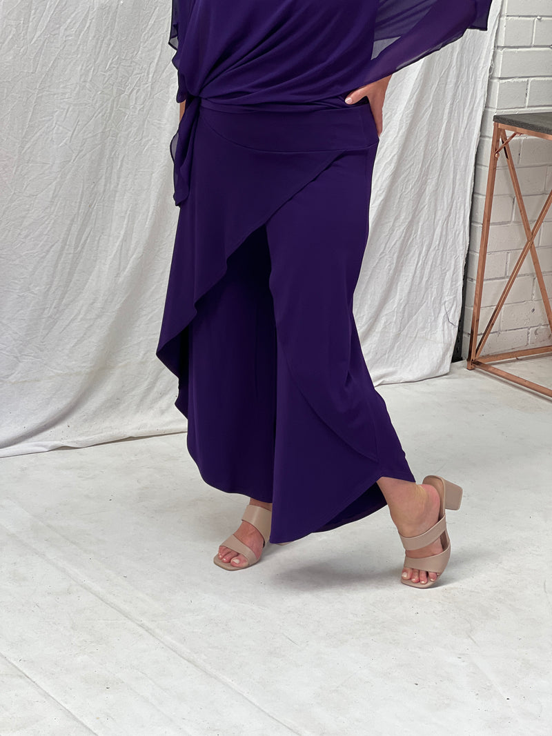Pyrmont Purple Layered Pants