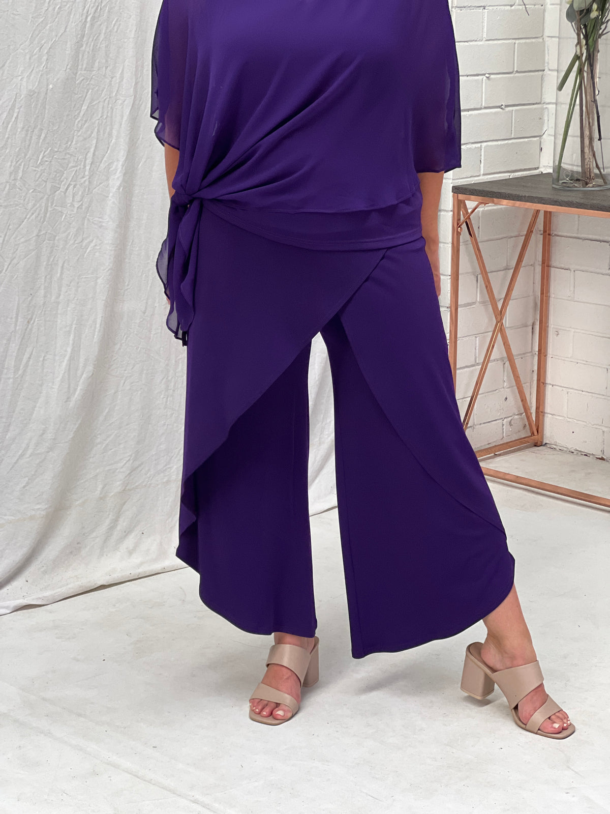 Pyrmont Purple Layered Pants