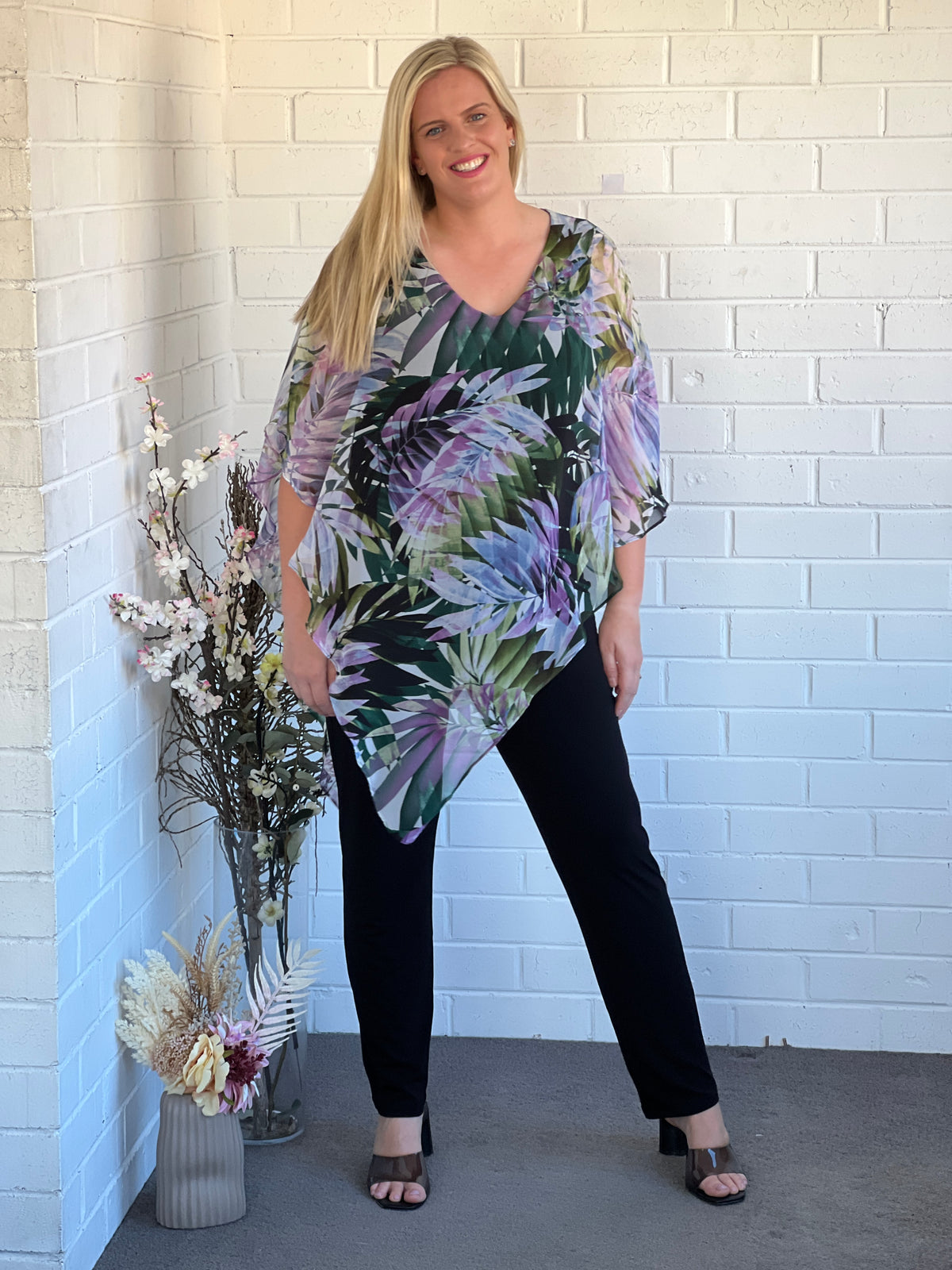 Juno Black Jersey Pants