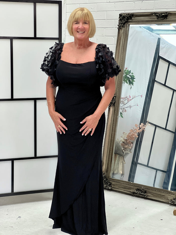 Madeline Black Evening Gown