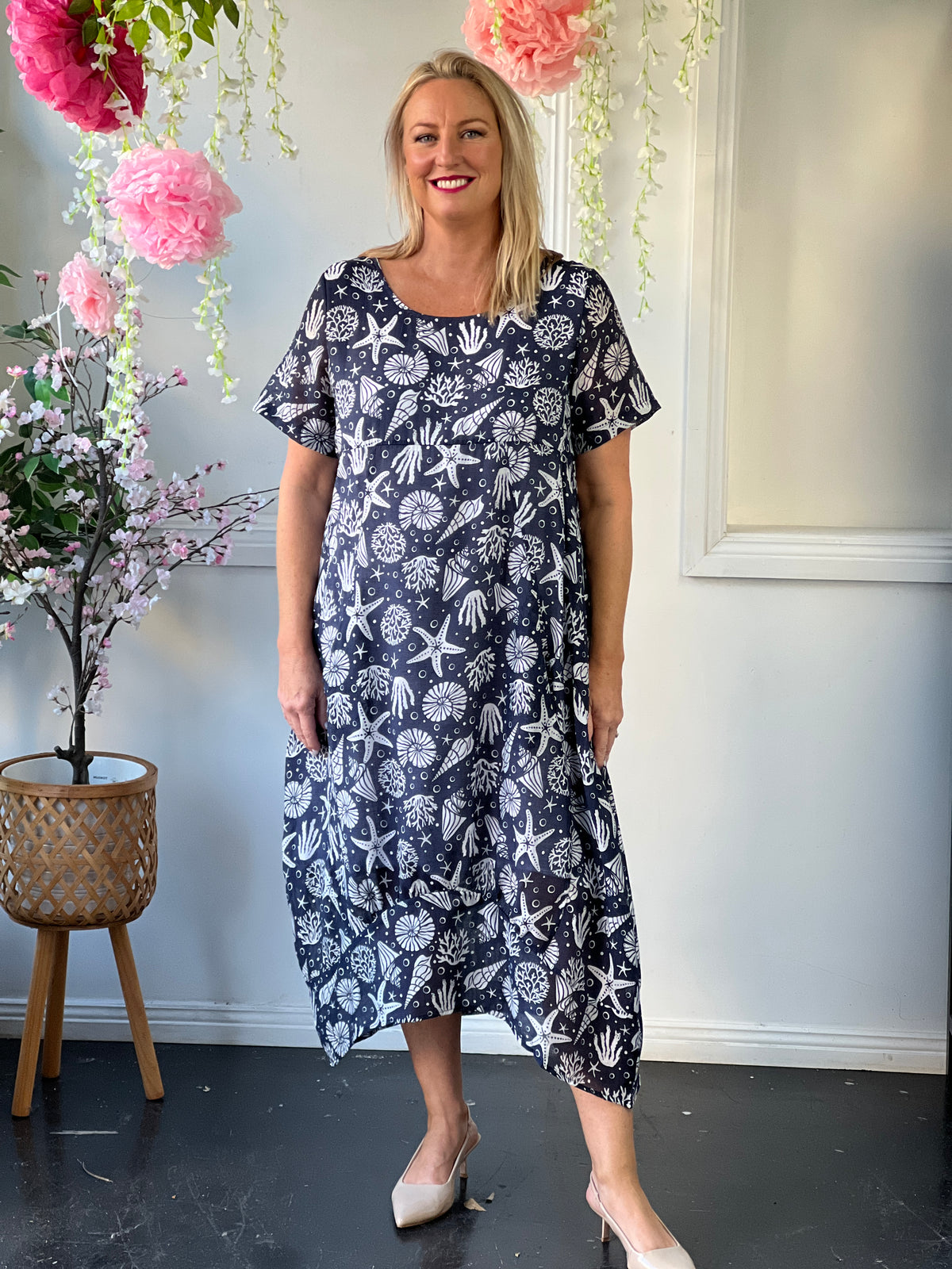 Sorrel Navy Ocean Layering Dress