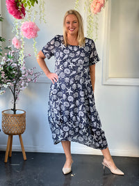 Sorrel Navy Ocean Layering Dress