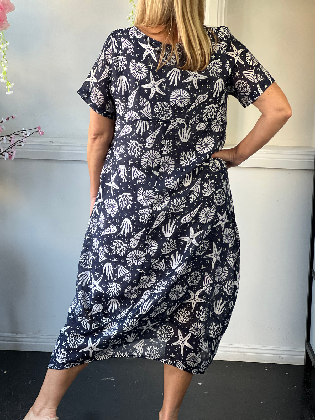 Sorrel Navy Ocean Layering Dress