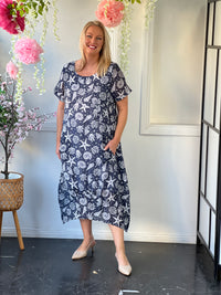 Sorrel Navy Ocean Layering Dress