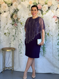 Upton Purple Evening Dress