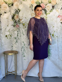 Upton Purple Evening Dress