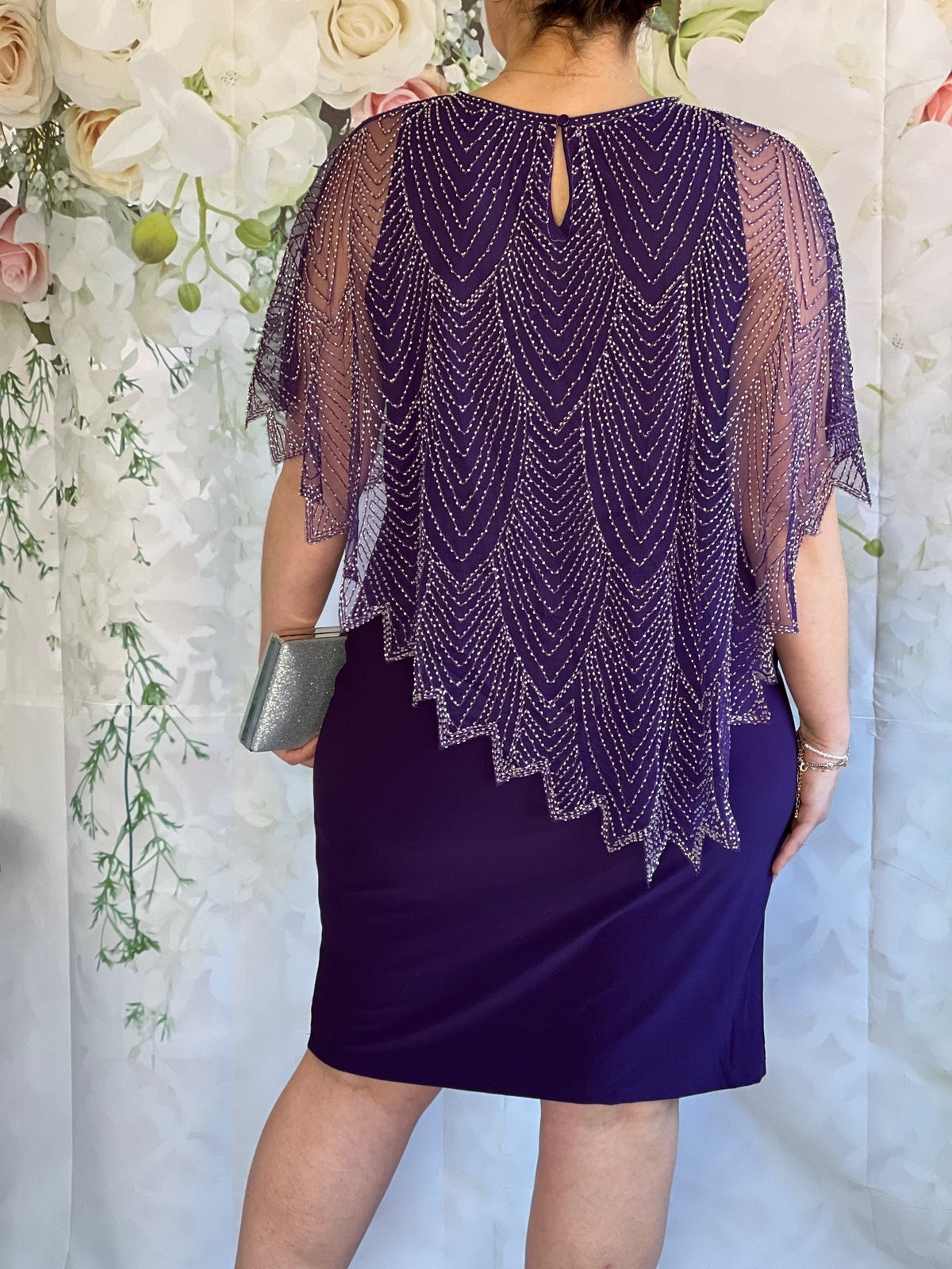 Upton Purple Evening Dress