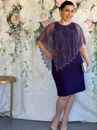 Upton Purple Evening Dress