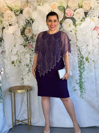 Upton Purple Evening Dress