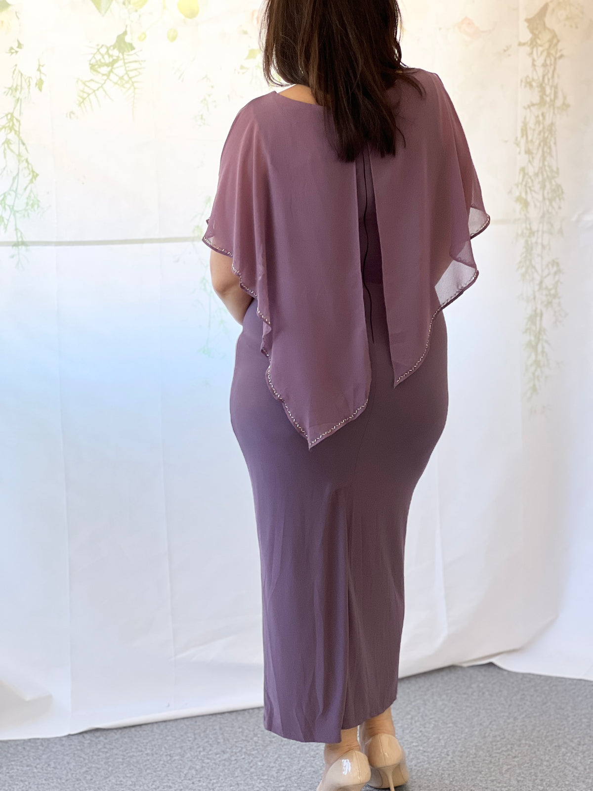 Utica Lavender Evening Dress