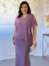 Utica Lavender Evening Dress