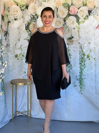 Yael Black Evening Dress