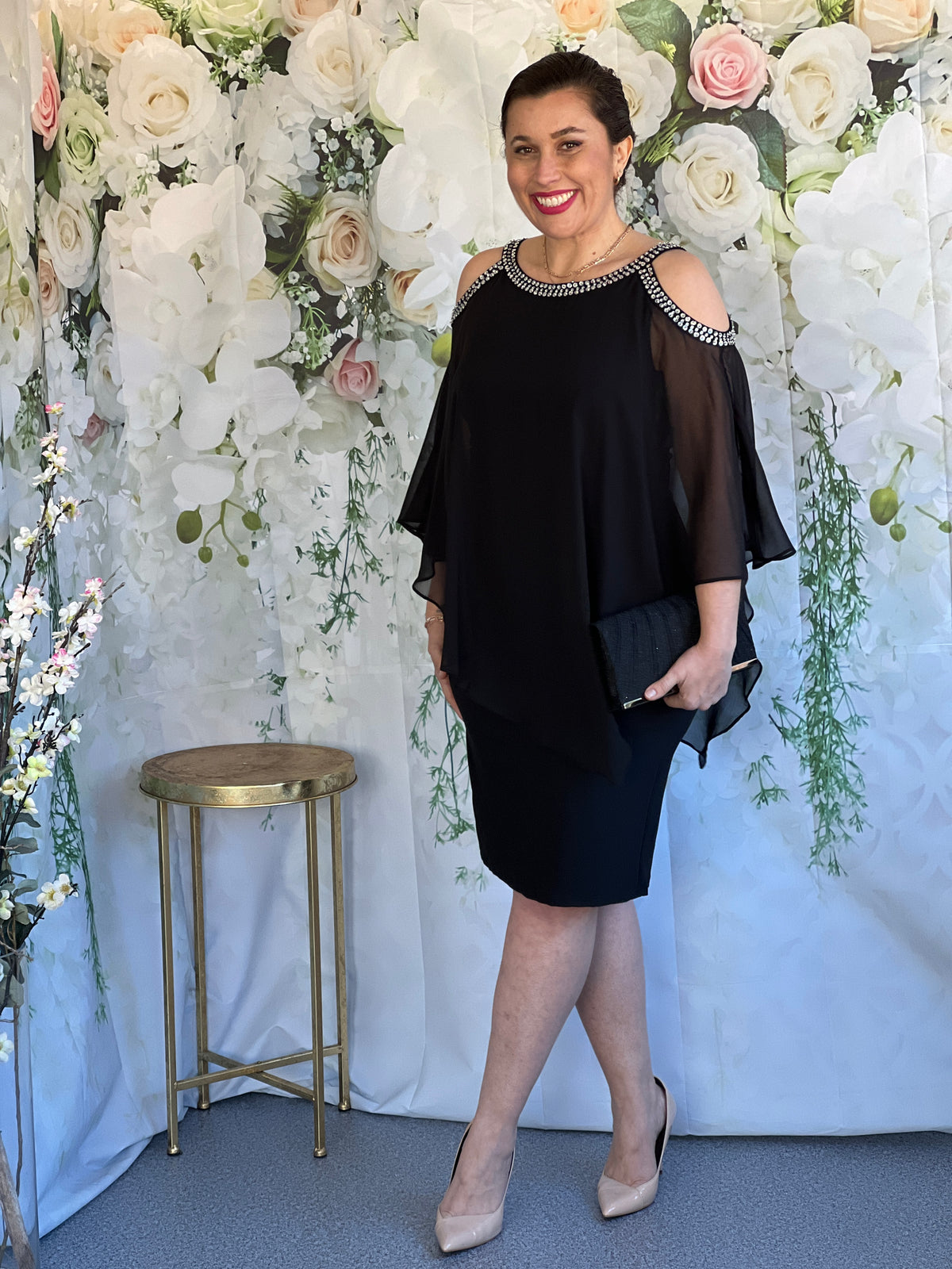 Yael Black Evening Dress