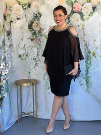 Yael Black Evening Dress