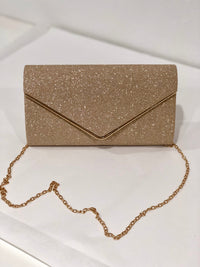 Claren Glitter Clutch