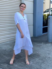 Oxley White Layering Dress