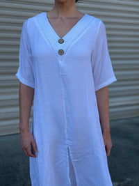 Oxley White Layering Dress
