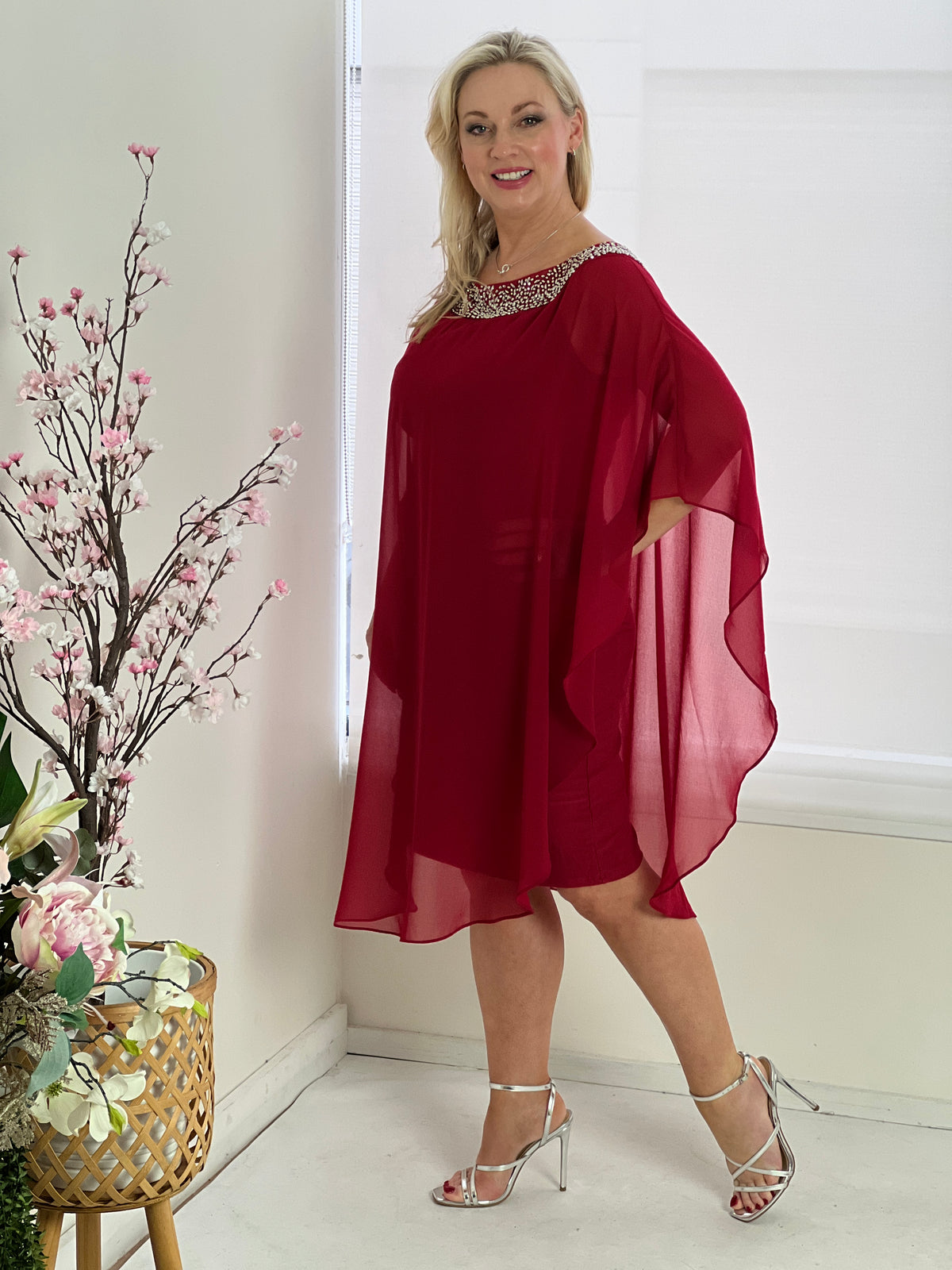 Etan Red Evening Dress