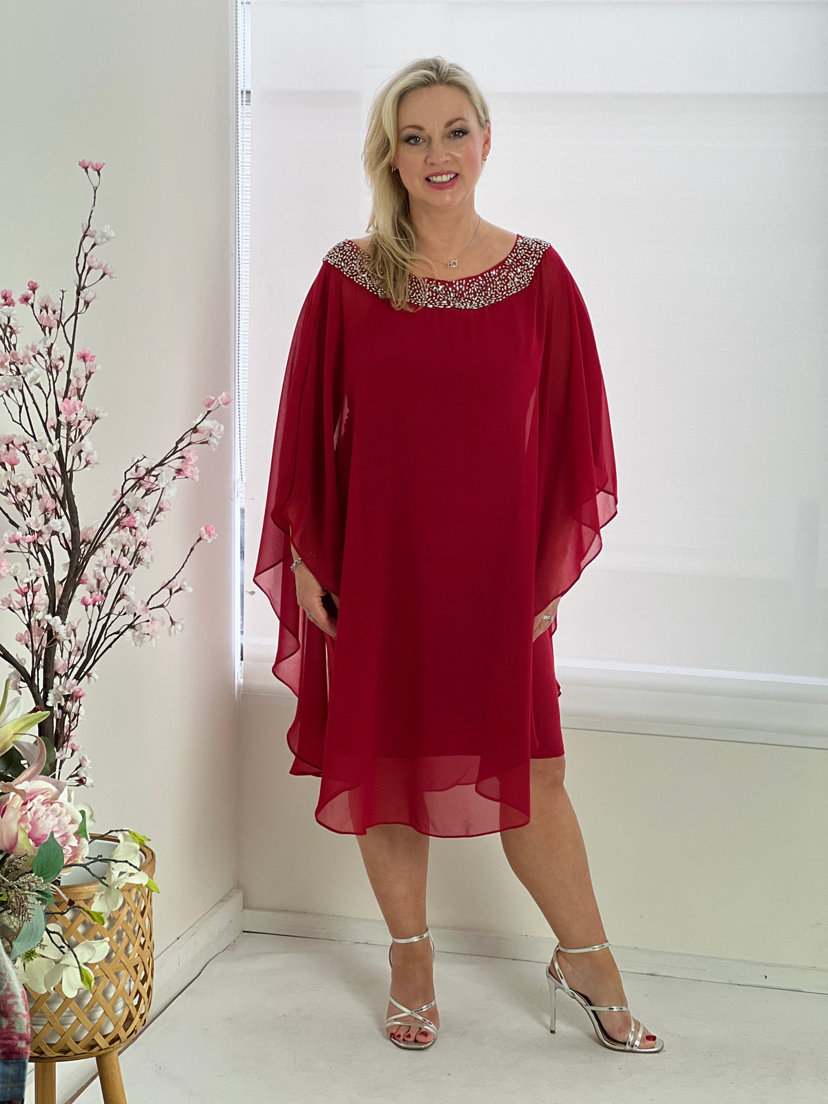 Etan Red Evening Dress