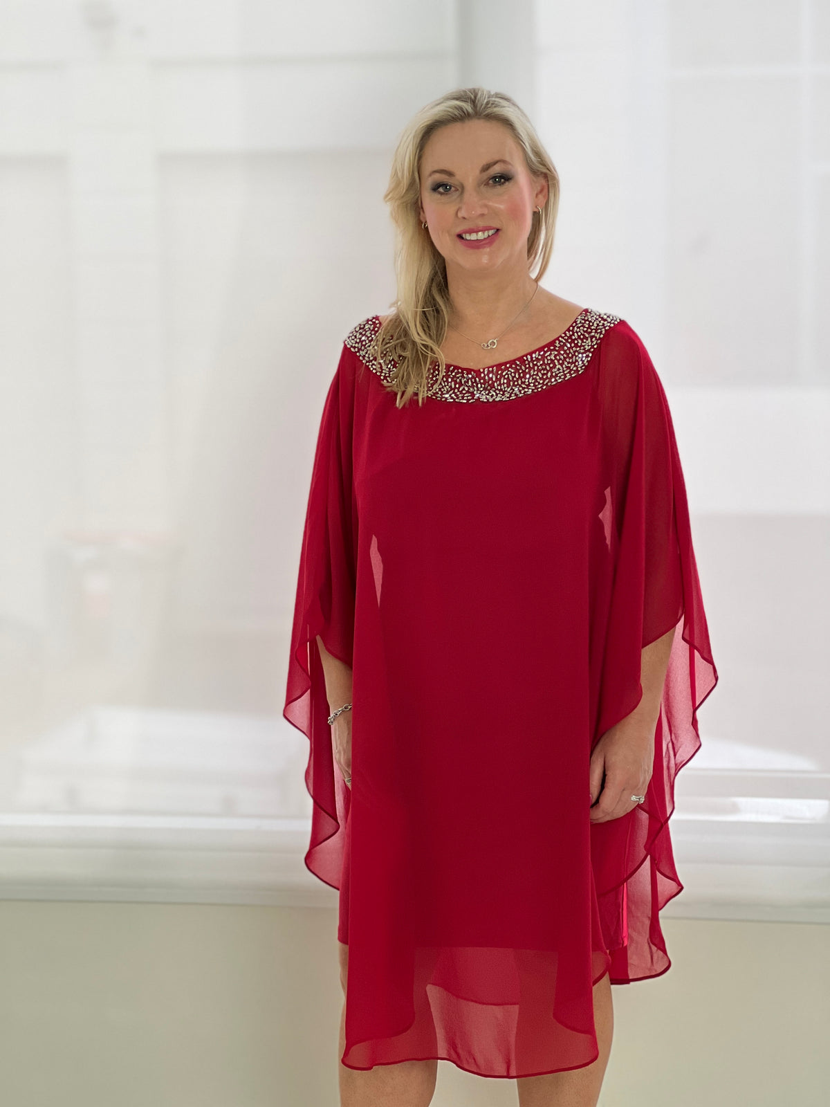 Etan Red Evening Dress