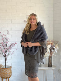 Geraldine Khaki Lace Dress