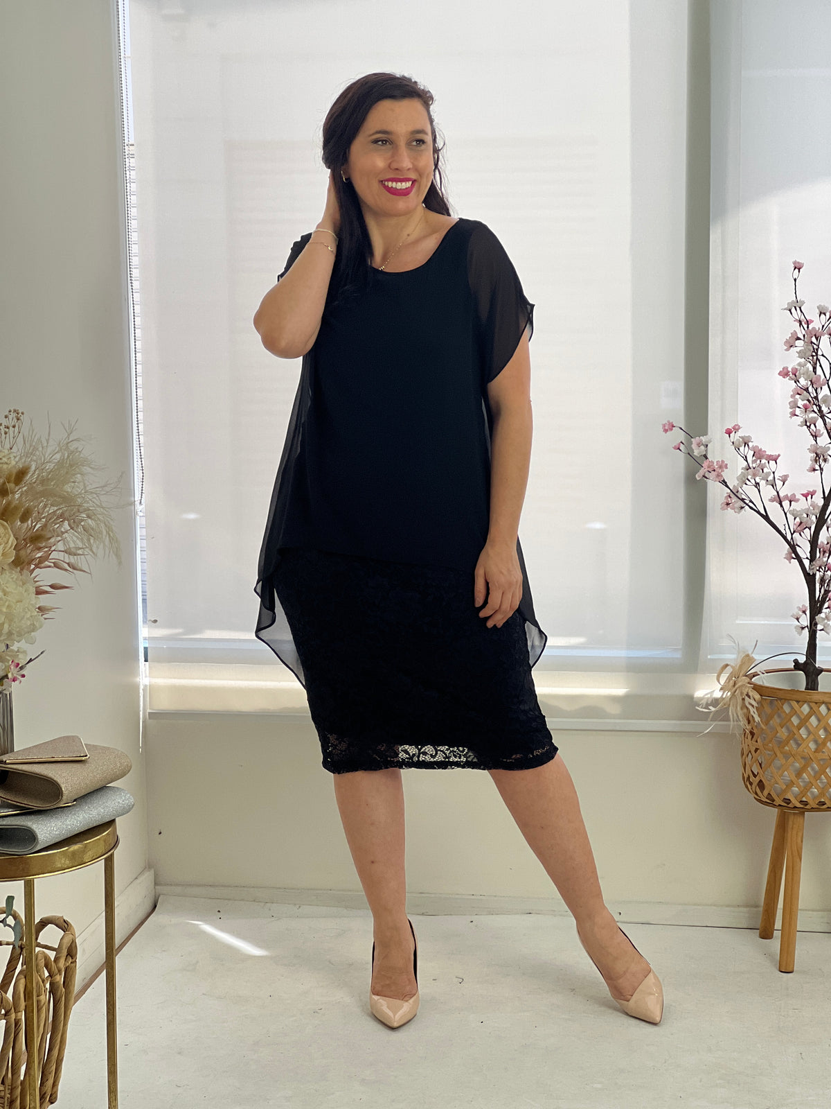 Hulston Black Evening 2 Piece Set