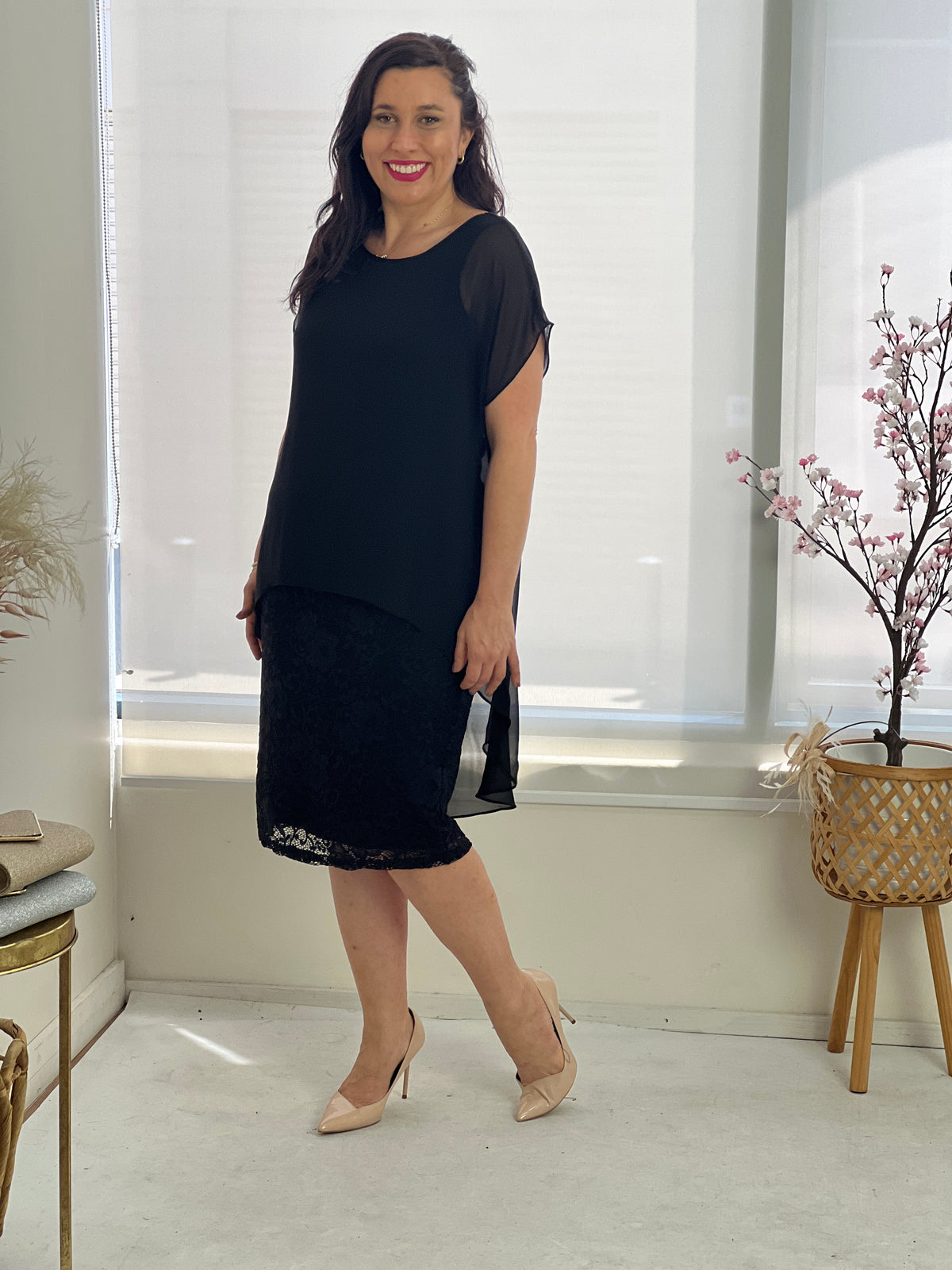 Hulston Black Evening 2 Piece Set
