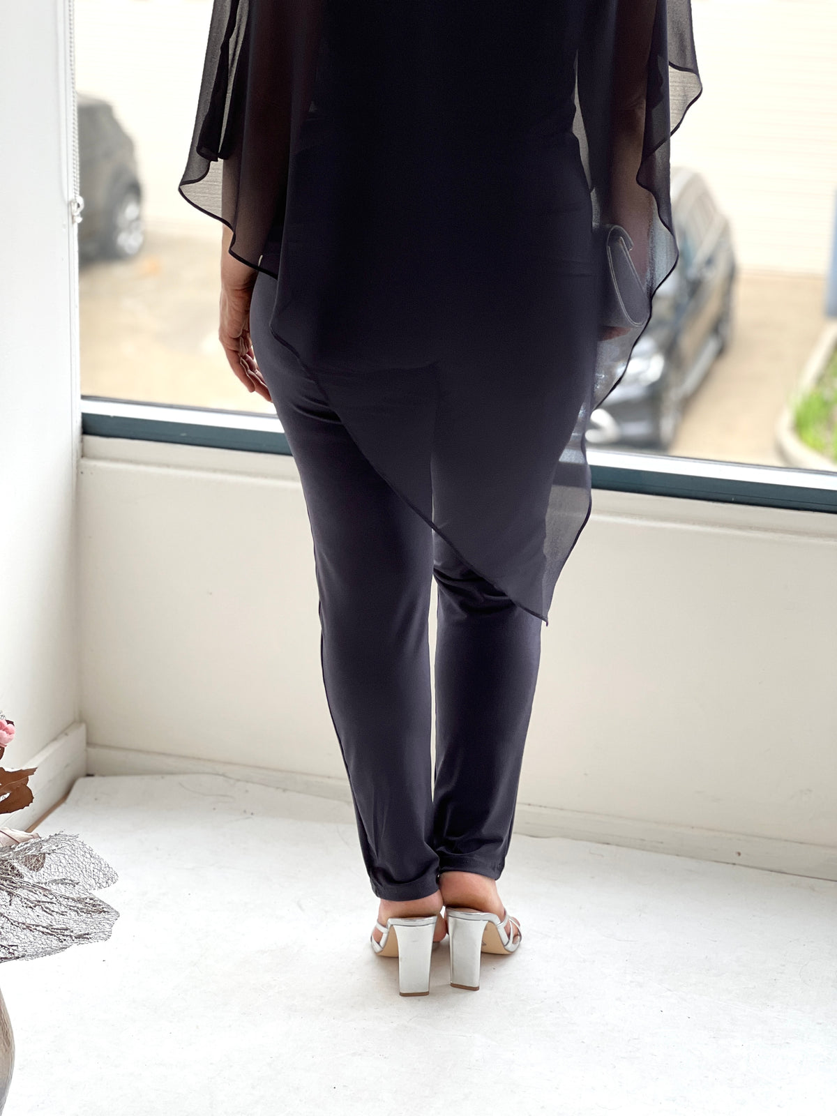 Juno Charcoal Jersey Pants