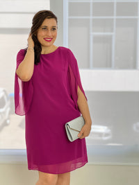 Shila Fuchsia Evening Dress