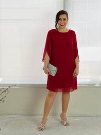 Shila Red Evening Dress