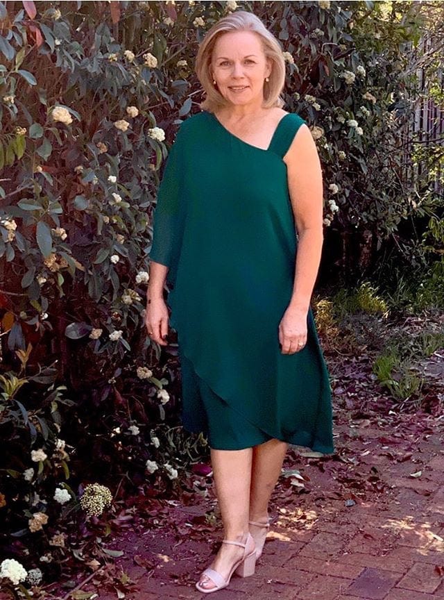 Four Girlz DRESSES Ariel Emerald Evening Dress