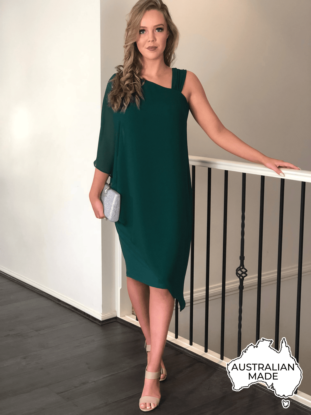 Four Girlz DRESSES 08 Ariel Emerald Evening Dress