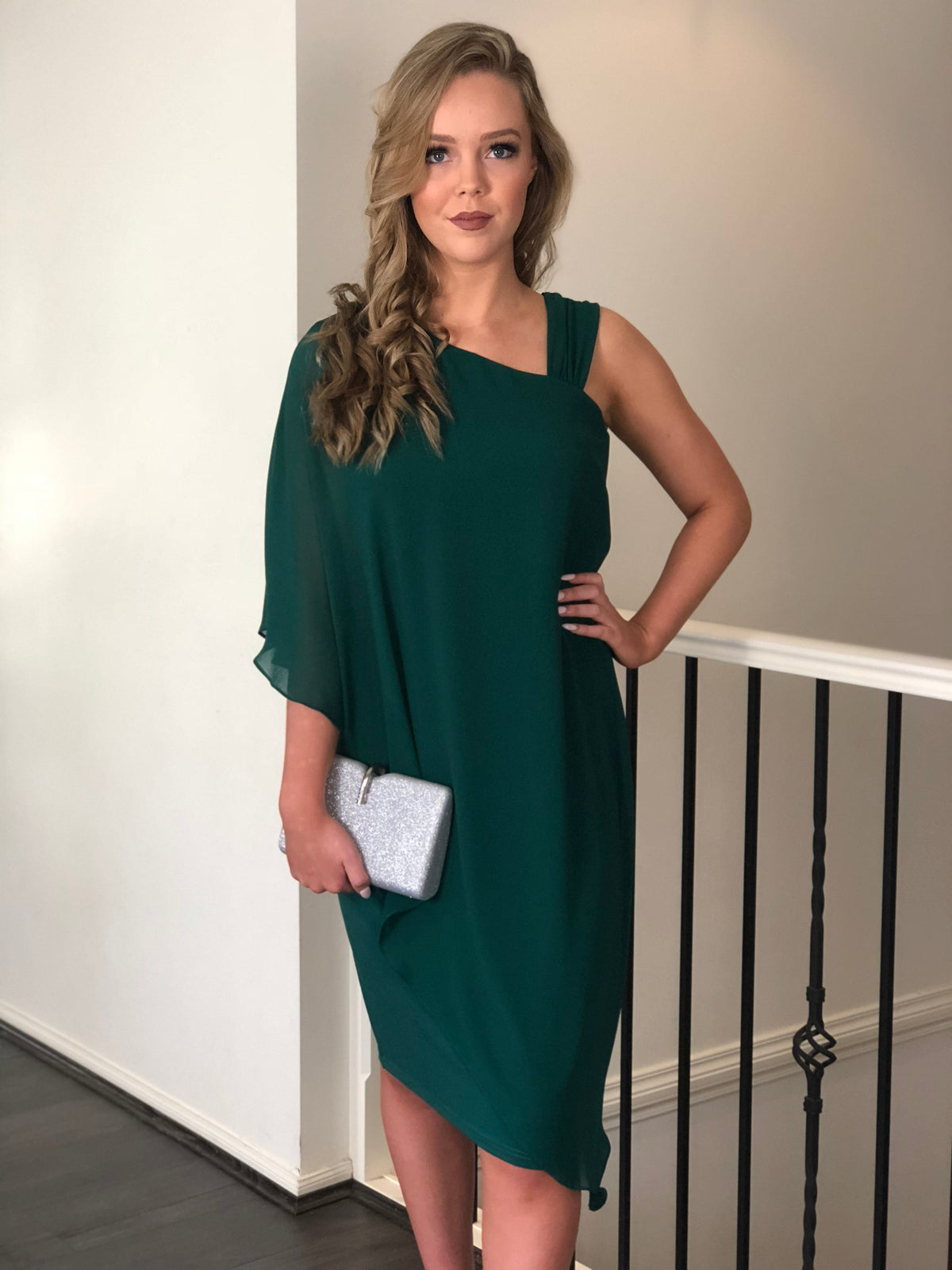 Four Girlz DRESSES Ariel Emerald Evening Dress