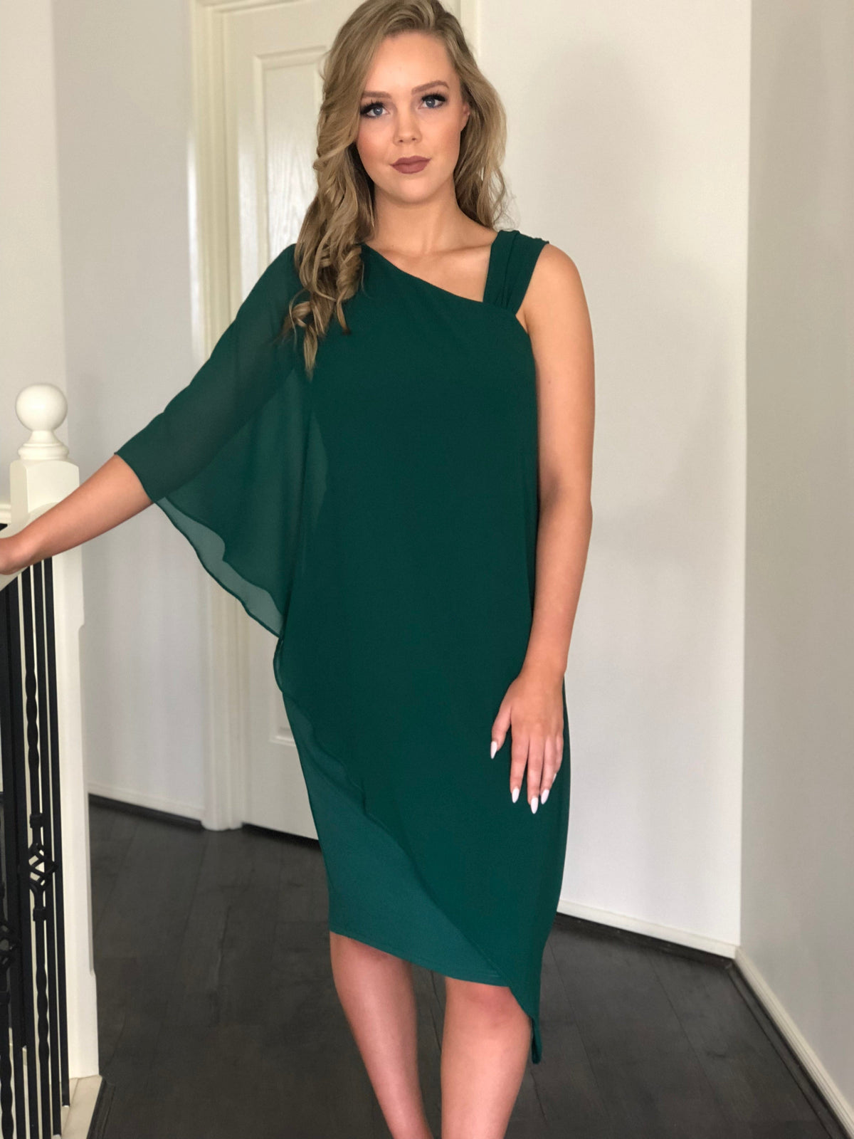 Four Girlz DRESSES Ariel Emerald Evening Dress