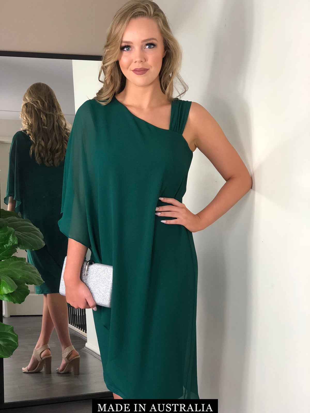 Four Girlz DRESSES Ariel Emerald Evening Dress