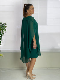 Four Girlz DRESSES Helena Emerald Evening Dress